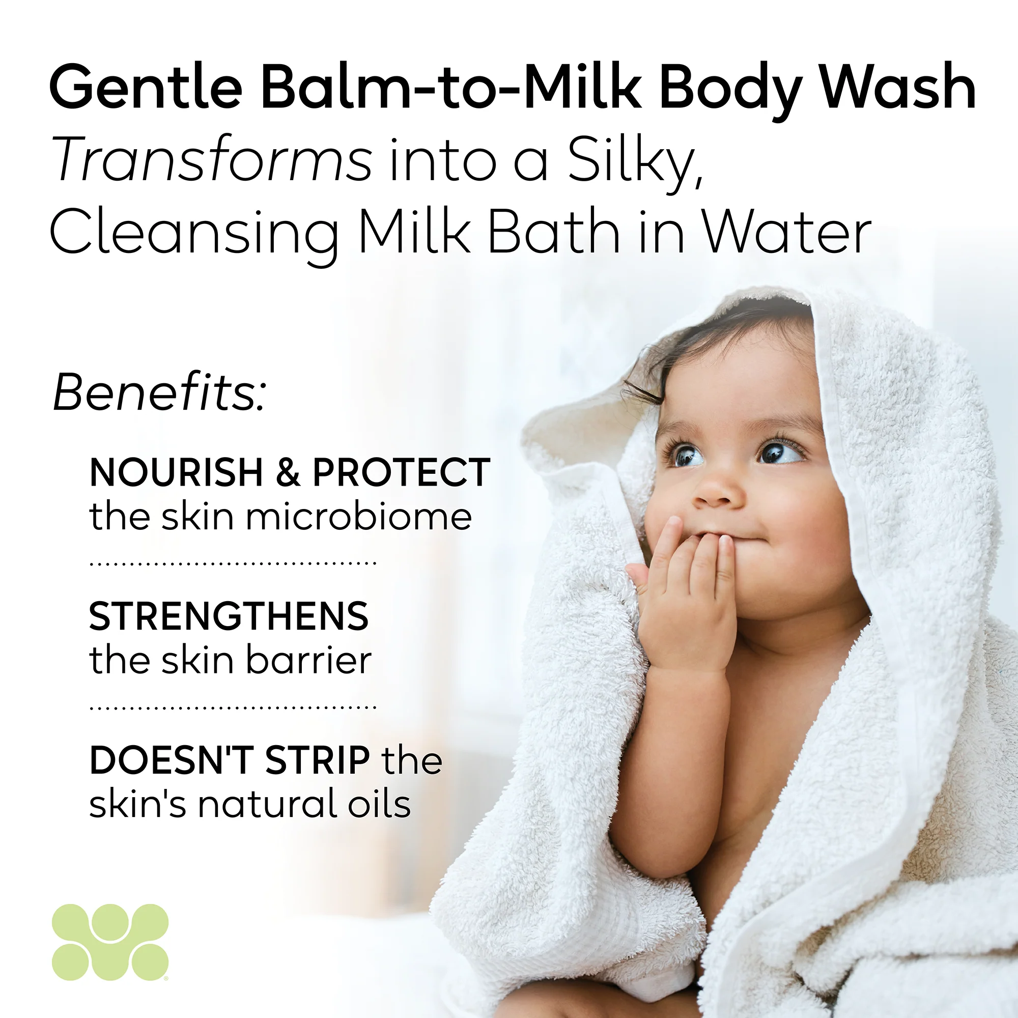 BioGaia Gentle Balm-to-Milk Body Wash - Image 4