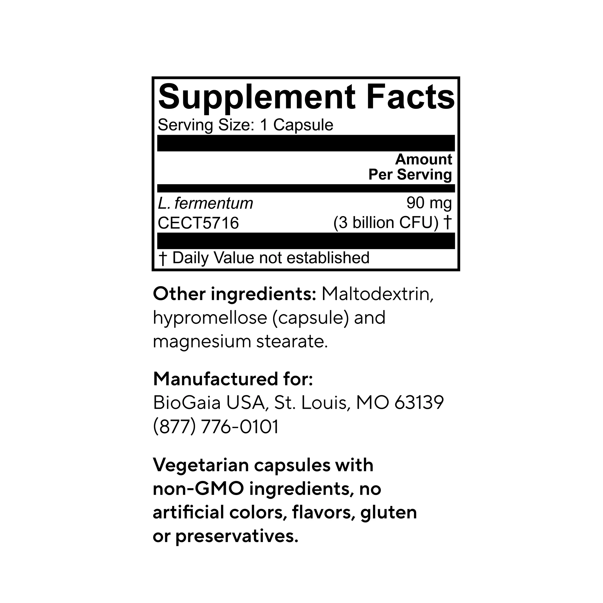 BioGaia Elactia® MUM - Probiotic Capsules - Image 6