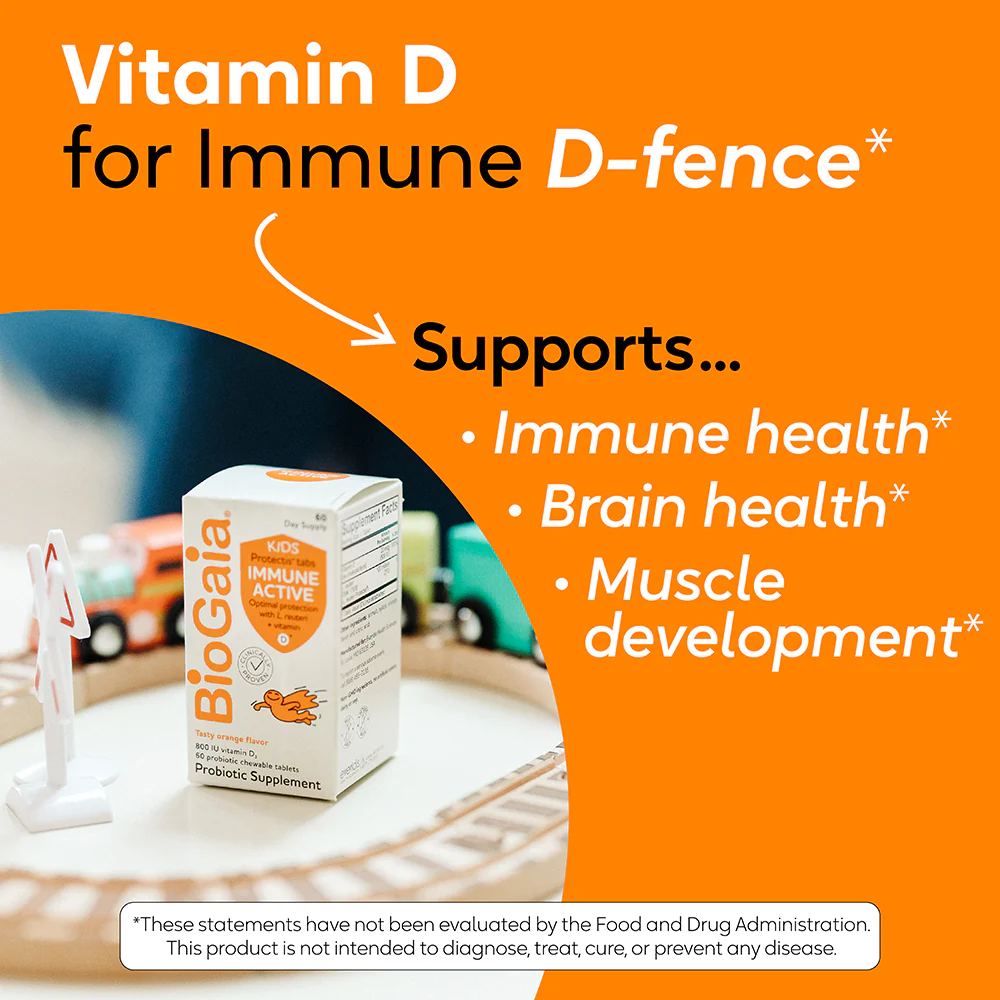 BioGaia Immune Active KIDS - Probiotic Chewables - Image 4