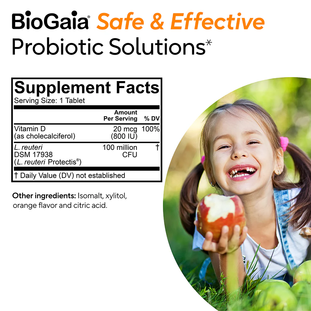 BioGaia Immune Active KIDS - Probiotic Chewables - Image 6