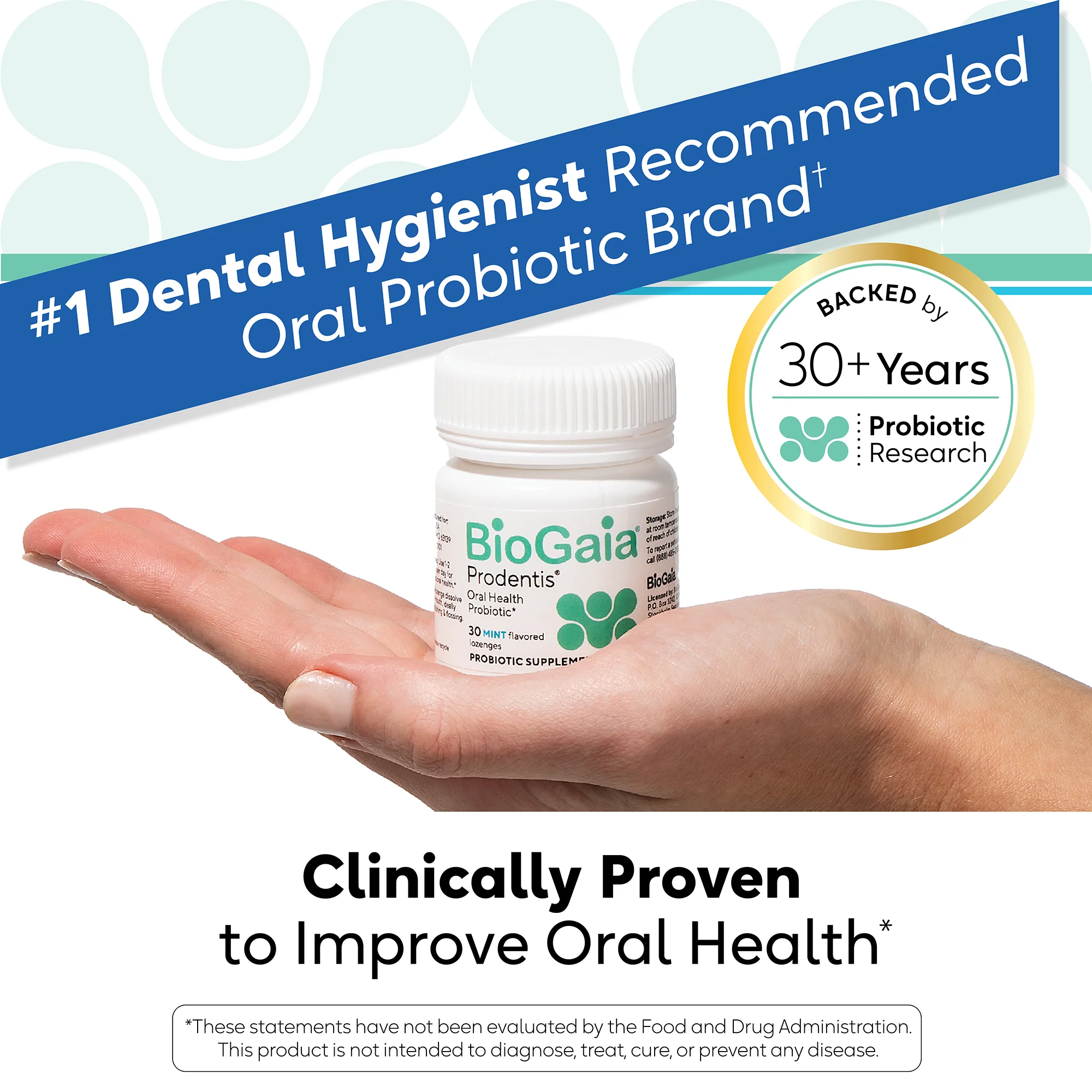 BioGaia Prodentis® - Probiotic Lozenges Mint - Image 3