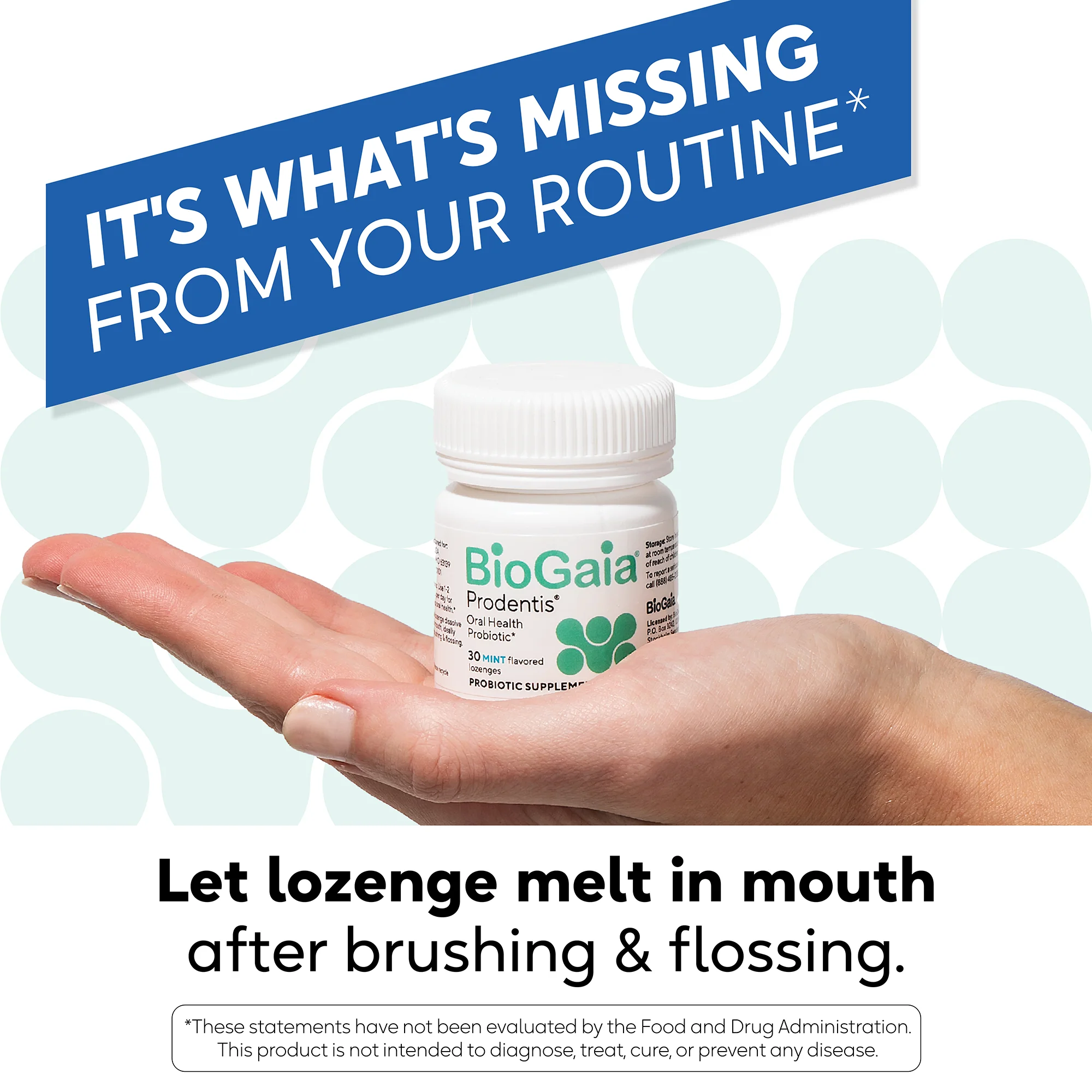 BioGaia Prodentis® 3-Pack Bundle - Probiotic Lozenges - Image 8