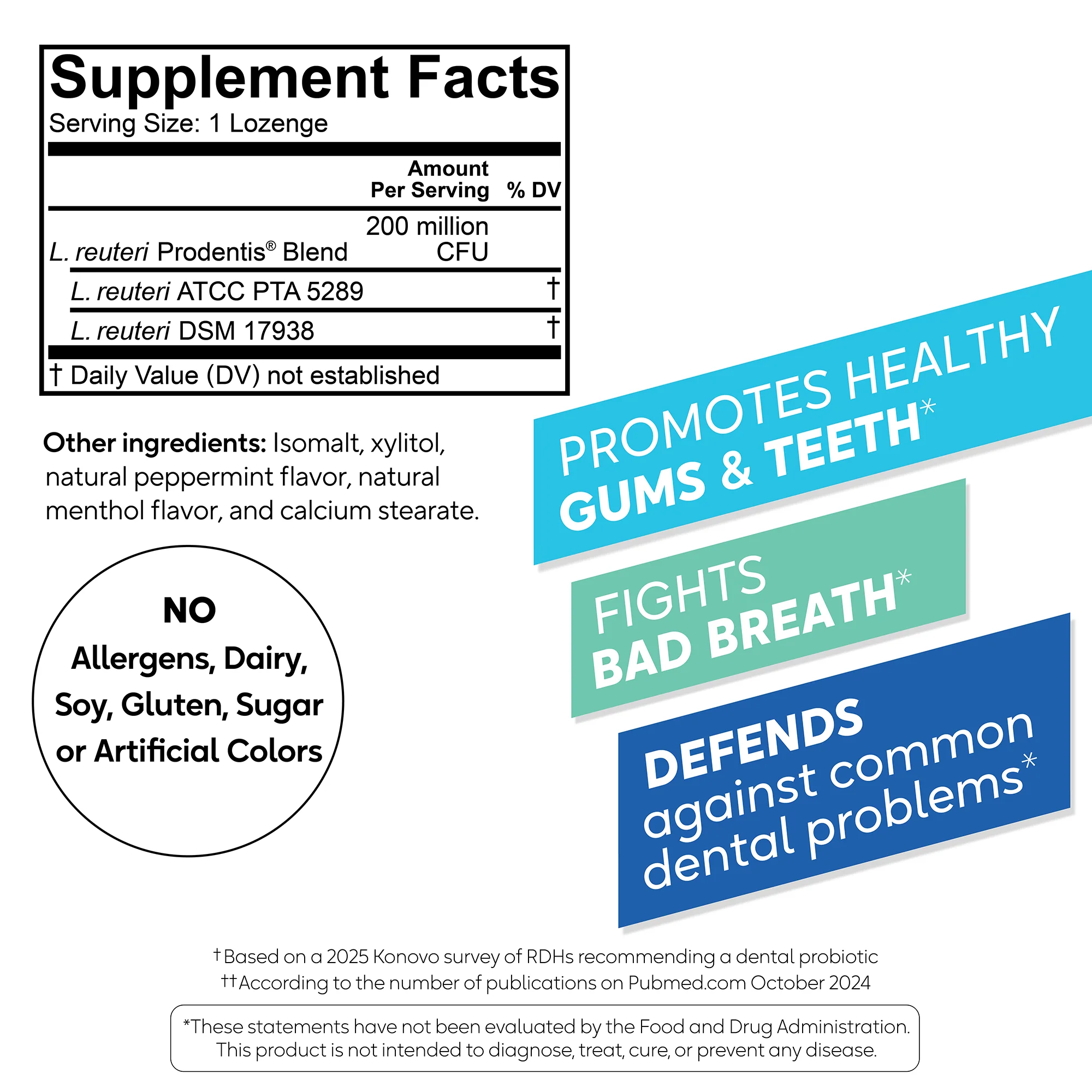 BioGaia Prodentis® 3-Pack Bundle - Probiotic Lozenges - Image 9